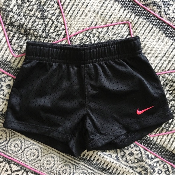 Nike Other - NWT {Nike} Mesh Shorts Toddler Girl Black 2T